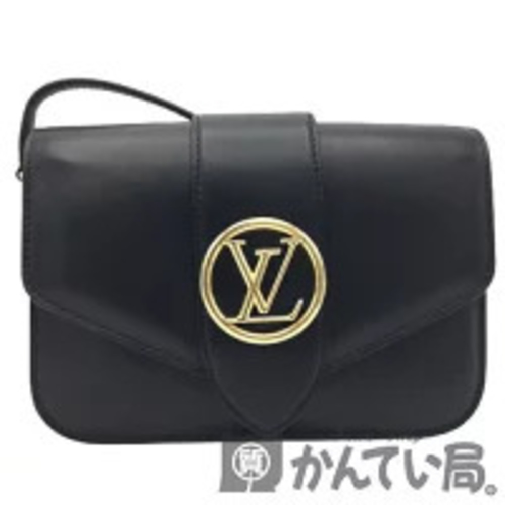 LOUIS VUITTON LV PONT Neuf Noir Black Shoulder Bag